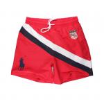 ralph lauren shorts maillots de bain hommess france rouge